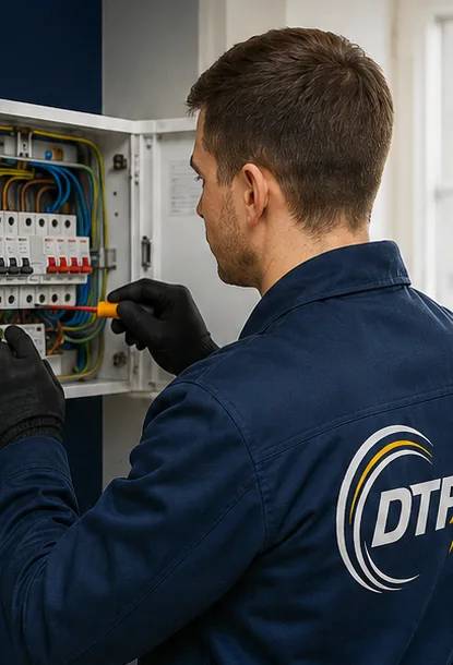 DTF Electrical carrying out consumer unit testing